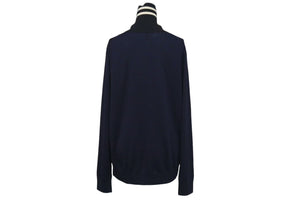 PAUL SMITH ポール スミス Knit Turtle Neck タートルネック ニット レディース ネイビー サイズ XL 美品 中古 4c072610