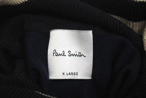 PAUL SMITH ポール スミス Knit Turtle Neck タートルネック ニット レディース ネイビー サイズ XL 美品 中古 4c072610