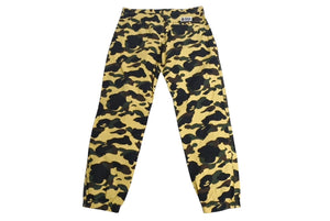 A BATHING APE アベイシングエイプ パンツ カーゴパンツ 迷彩 コットン カモ柄 サイズL 美品 中古 4c072617 