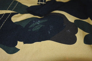 A BATHING APE アベイシングエイプ パンツ カーゴパンツ 迷彩 コットン カモ柄 サイズL 美品 中古 4c072617 