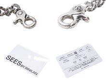 Load image into Gallery viewer, CHROME HEARTS クロムハーツ ショートエクストラファンシーリンク キーリング 2リンク 重量約58.2g シルバー925 美品 中古 4c072624