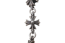 Load image into Gallery viewer, CHROME HEARTS クロムハーツ カットアウト CHプラス ブレスレット 9リンク 重量約55.5g 腕周り約22.5cm シルバー925 美品 中古 4c072626