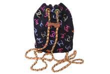 Load image into Gallery viewer, 新品未使用 CHANEL シャネル リュック バックパック ココマーク 24SS ブラック マルチカラー AS4810 ゴールド金具 中古 4c072637