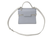 Load image into Gallery viewer, Delvaux デルボー タンペートPM 2WAYバッグ ハンドバッグ ショルダーバッグ レザー グレー シルバー金具 美品 中古 4c072642