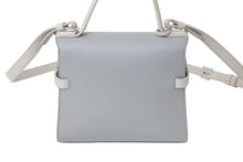 Load image into Gallery viewer, Delvaux デルボー タンペートPM 2WAYバッグ ハンドバッグ ショルダーバッグ レザー グレー シルバー金具 美品 中古 4c072642