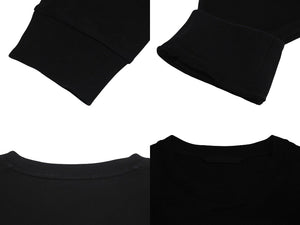 MONCLER モンクレール 長袖Tシャツ トップス クルーネック ブランドロゴ トルコ製 コットン グリーン サイズL 美品 中古 4c072651