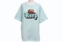 画像をギャラリービューアに読み込む, A BATHING APE アベイシングエイプ RSVP GALLERYコラボ 半袖Tシャツ ターコイズブルー ブラック ブラウン サイズL 美品 中古 4c072669 
