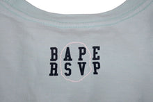 画像をギャラリービューアに読み込む, A BATHING APE アベイシングエイプ RSVP GALLERYコラボ 半袖Tシャツ ターコイズブルー ブラック ブラウン サイズL 美品 中古 4c072669 