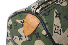 Load image into Gallery viewer, 極美品 ルイ ヴィトン LOUIS VUITTON モノグラム フラージュ スピーディ 35 バッグ カモフラ グリーン M95773 村上隆 中古 4c072698