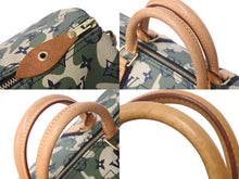 Load image into Gallery viewer, 極美品 ルイ ヴィトン LOUIS VUITTON モノグラム フラージュ スピーディ 35 バッグ カモフラ グリーン M95773 村上隆 中古 4c072698