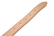Load image into Gallery viewer, LOUISVUITTON ルイヴィトン ショルダーストラップ ヌメ革 ブラウン 美品 中古 4c072701