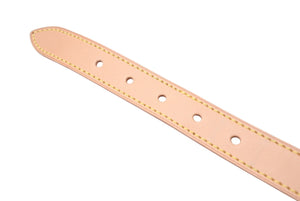 LOUISVUITTON ルイヴィトン ショルダーストラップ ヌメ革 ブラウン 美品 中古 4c072701