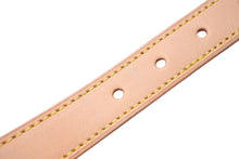 Load image into Gallery viewer, LOUISVUITTON ルイヴィトン ショルダーストラップ ヌメ革 ブラウン 美品 中古 4c072701
