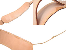 Load image into Gallery viewer, LOUISVUITTON ルイヴィトン ショルダーストラップ ヌメ革 ブラウン 美品 中古 4c072701