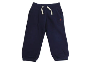 POLO RALPH LAUREN ポロ ラルフローレン パンツ キッズ コットン ポリエステル ネイビー サイズ3/3T 美品 中古 4c072708