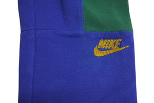 NIKE ナイキ スウェットパンツ キッズ コットン ポリエステル ブルー グリーン 98-104cm XS 美品 中古 4c072709