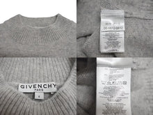 Load image into Gallery viewer, Givenchy ジバンシー ニット セーター キッズ ハイネック ウール カシミヤ グレー マルチカラー サイズ8 美品 中古 4c072711