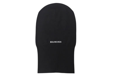 新品未使用 BALENCIAGA バレンシアガ 23SS バラクラバ ニットキャップ 719536 テスート ウール ポリエステル ブラック 中古 4c072732