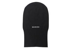 新品未使用 BALENCIAGA バレンシアガ 23SS バラクラバ ニットキャップ 719536 テスート ウール ポリエステル ブラック 中古 4c072732