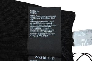 新品未使用 BALENCIAGA バレンシアガ 23SS バラクラバ ニットキャップ 719536 テスート ウール ポリエステル ブラック 中古 4c072732