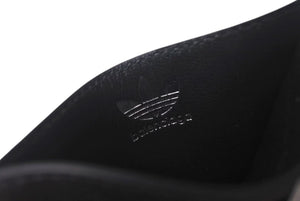 新品未使用 BALENCIAGA × ADIDAS バレンシアガ アディダス カードケース 721895 ラムスキン ブラック 中古 4c072733
