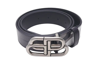新品未使用 BALENCIAGA バレンシアガ BB ラージ ベルト ベジタブルレザー カモフラージュ 570370 中古 4c072735