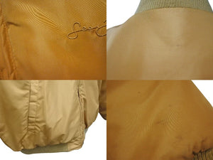 SEAN JOHN ショーンジョン MA-1 エムエーワン ボンバージャケット ヴィンテージ アウター イエロー 美品 中古 4c072745