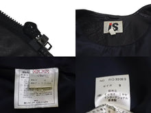 Load image into Gallery viewer, I.S chisato tsumoridesign イッセイスポーツチサトツモリデザイン フッシングベスト 80s ラムレザー ブラック サイズ9 美品 中古 4c072746