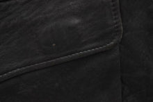 Load image into Gallery viewer, I.S chisato tsumoridesign イッセイスポーツチサトツモリデザイン フッシングベスト 80s ラムレザー ブラック サイズ9 美品 中古 4c072746