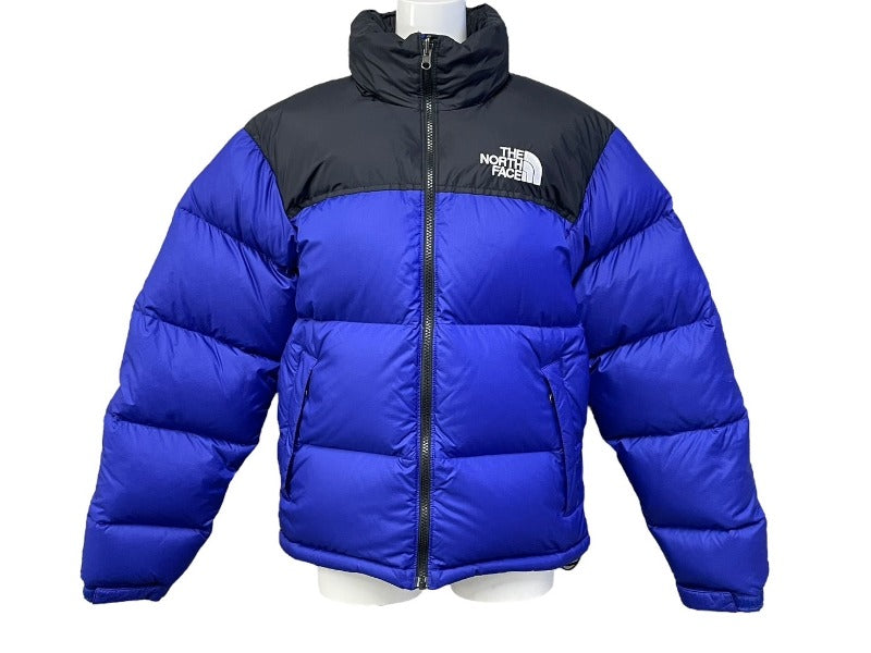 THE NORTH FACE ザ ノースフェイス Down jacket ダウンジャケット NF0A3C8D ナイロン ブラック ブルー サイズXS 美品 中古 4c072750