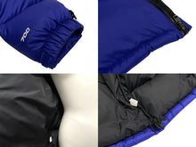 Load image into Gallery viewer, THE NORTH FACE ザ ノースフェイス Down jacket ダウンジャケット NF0A3C8D ナイロン ブラック ブルー サイズXS 美品 中古 4c072750