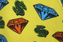 Load image into Gallery viewer, BILLIONAIRE BOYS CLUB ビリオネアボーイズクラブ DIAMOND&amp;DOLLAR FULL ZIP HOODIE ジップアップパーカー サイズM 美品 中古 4c072751