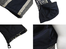 Load image into Gallery viewer, 極美品 ChristianDior クリスチャンディオール リバーシブルジャケット トロッター 147V17A2968 ネイビー ホワイト サイズ36 中古 4c072753