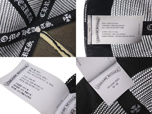 極美品 CHROME HEARTS MATTY BOY クロムハーツ マッティボーイ CHOMPER TRUCKER CAP チャンパー トラッカーキャップ メッシュキャップ 中古 4c072757