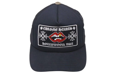 極美品 CHROME HEARTS MATTY BOY クロムハーツ マッティボーイ CHOMPER TRUCKER CAP チャンパー トラッカーキャップ メッシュキャップ 中古 4c072757