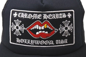 極美品 CHROME HEARTS MATTY BOY クロムハーツ マッティボーイ CHOMPER TRUCKER CAP チャンパー トラッカーキャップ メッシュキャップ 中古 4c072757