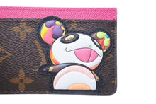 Load image into Gallery viewer, 新品未使用 LOUIS VUITTON ルイヴィトン 村上隆 LV × TM モノグラム カードケース ポルト カルト・サーンプル パンダ M13439 中古 4c072765