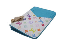 Load image into Gallery viewer, 新品未使用 LOUIS VUITTON ルイヴィトン 村上隆 LV × TM モノグラムアンプラント マルチカラー カードケース ポルト カルト・ロミー M14171 中古 4c072766