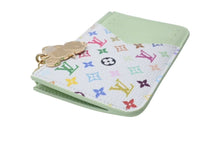 Load image into Gallery viewer, 新品未使用 LOUIS VUITTON ルイヴィトン 村上隆 LV × TM モノグラムアンプラント マルチカラー カードケース ポルト カルト・ロミー M13800 中古 4c072767
