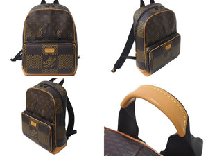 極美品 LOUIS VUITTON ルイヴィトン NIGO バックパック N40380 モノグラム ダミエ ジャイアント LVスクエアード 中古 4c072768