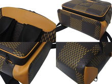 Load image into Gallery viewer, 極美品 LOUIS VUITTON ルイヴィトン NIGO バックパック N40380 モノグラム ダミエ ジャイアント LVスクエアード 中古 4c072768