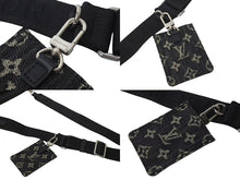 Load image into Gallery viewer, 極美品 LOUIS VUITTON x NIGO ルイヴィトン ニゴー 22SS ショルダーバッグ モノグラムドリップ トリオポーチ M81013 ブラック 中古 4c072769
