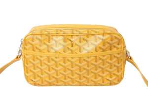 極美品 GOYARD ゴヤール カップヴェールPMバッグ ショルダーバッグ CAPVE2PMLTY50CL50P ホワイト PVC レザー 中古 4c072771