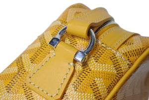 極美品 GOYARD ゴヤール カップヴェールPMバッグ ショルダーバッグ CAPVE2PMLTY50CL50P ホワイト PVC レザー 中古 4c072771