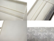Load image into Gallery viewer, GOYARD ゴヤール ショルダーバッグ ベルヴェデールMM ヘリンボーン コーティングキャンバス ホワイト シルバー金具 美品 中古 4c072772