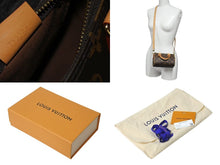 Load image into Gallery viewer, 極美品 LOUIS VUITTON ルイヴィトン ナノスピーディ 2WAYショルダーバッグ M81085 モノグラムキャンバス ブラウン 中古 4c072775