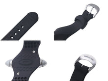 Load image into Gallery viewer, 極美品 OAKLEY オークリー Torpedo トルピード クォーツ腕時計 アナログ ラバー ステンレススチール ブラック オレンジ 中古 4c072779