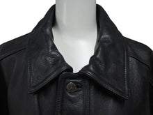 Load image into Gallery viewer, JORDAN ジョーダン TWO 3 VINTAGE LEATHER JACKET ツースリー ビンテージ レザージャケット ブラック サイズ L 美品 中古 4c072781