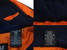 Load image into Gallery viewer, pellepelle ペレペレ ナイロンジャケット サイズM 刺繍デザイン オレンジ ネイビー ヴィンテージ 美品 中古 4c072782