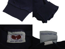 Load image into Gallery viewer, WU WEAR ウーウェア Cotton long sleeve コットンロングスリーブ サイズ XL Wu Tang Clan ネイビー 90s 美品 中古 4c072783